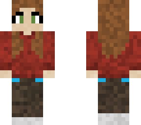 brown hair girl :3