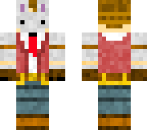 explorer with bunnymask