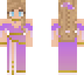 lady - formal with braid(purple)
