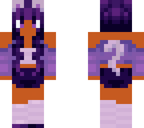 purple cat girl