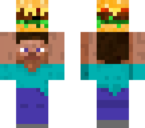 steve carrying a burger