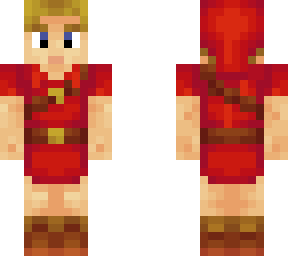 young link (goron tunic) | the legend of zelda: ocarina of time
