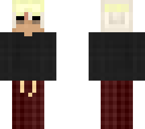 casual boy - ski-goggles - plaid pj’s - pvp