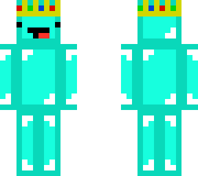 diamond block with crown