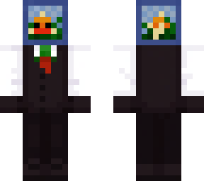 fishy in suit
