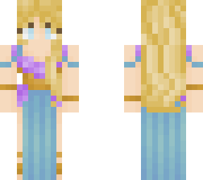 lady - garden (blue)