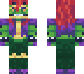 red green yellow burple
