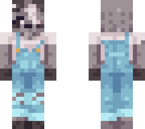 scraps in overalls