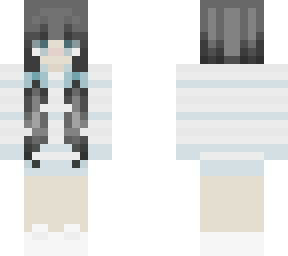 blue girl