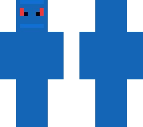 blue man
