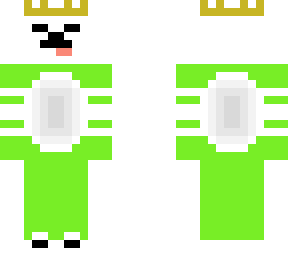 frog suit (with hood off)