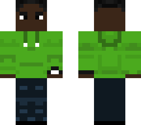 green hoddie guy