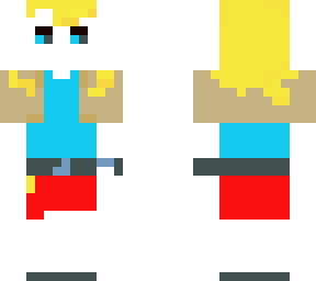 white office lady (blonde)