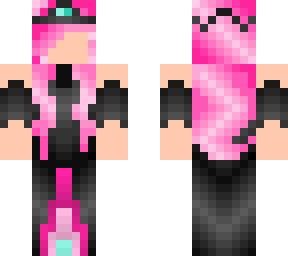 azalina without eyes (crazy fan girl) (pink ender princess)