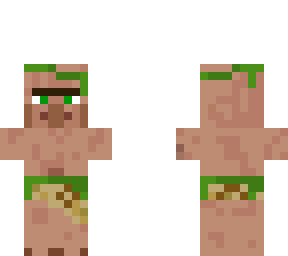 baby caveman villager