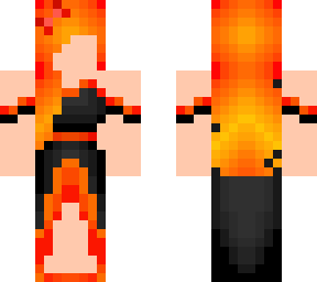 emberlina without eyes (crazy fan girl) (fire princess)