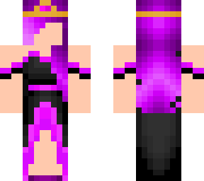 lavenlina without eyes (crazy fan girl) (purple ender princess)