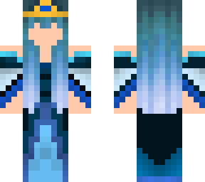 michelangelina without eyes (crazy fan girl) (turquoise ender princess)