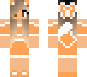 orange fox girl