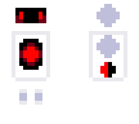 suit friends - white ./red bunny (oc)
