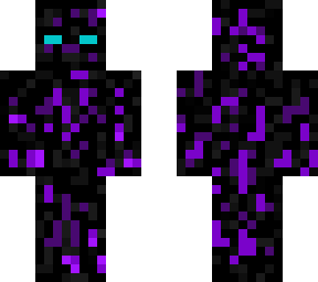 black and purple entity