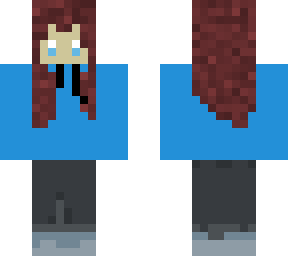 blue girl
