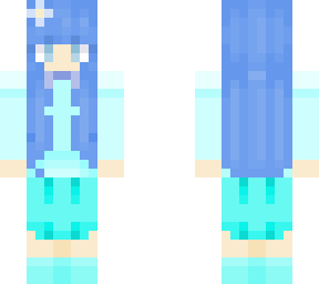 blue girl by merina