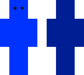 blue man