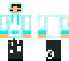 blue-white skin