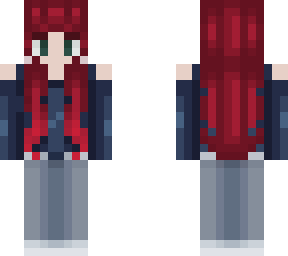 cute red head simple skin