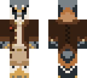 kestrel with work clothes