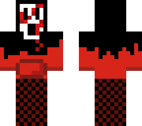 my roblox character but with  ghostface mask