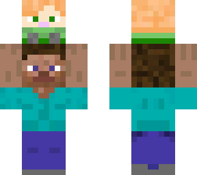 steve holding alex