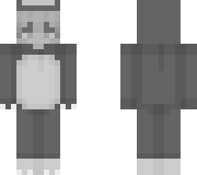 black and white