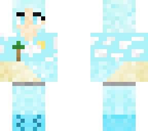 light blue girl