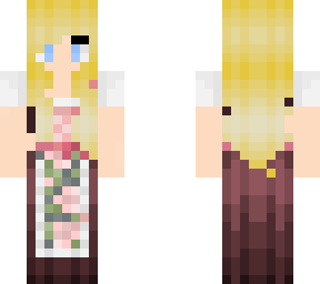 medieval blond girl