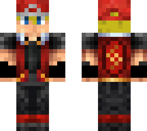 pokemon trainer (blue eyes, blonde hair)