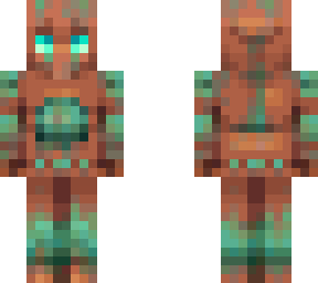 recolored copper golem
