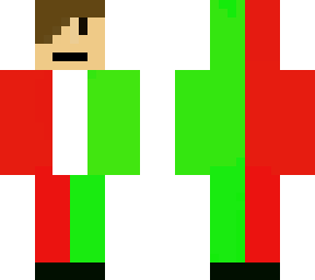 red and green