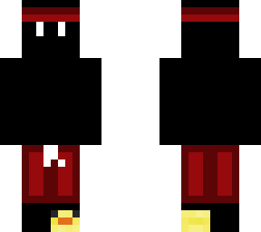 red black guy