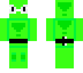 suit friends - green ! bunny extra masked version (oc)
