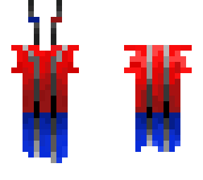 blue and red skim