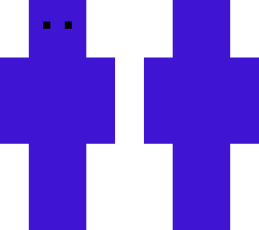 blue skin