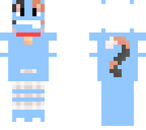just a blue peson