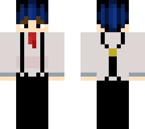 suit martimus (no jacket+suit suspenders+shorter tie)
