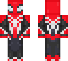 black advanced spidey
