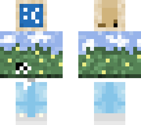 crt head - cow sweater and jeans
