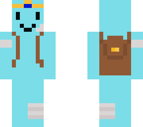 cyan blob