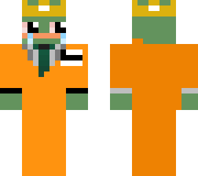 froggy dude as a prisoner