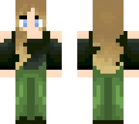 green pant